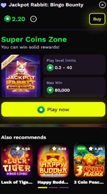 JackpotRabbit Game Info