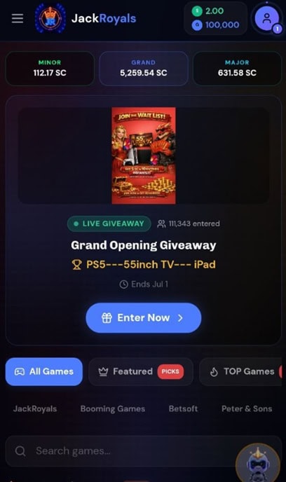 JackRoyals Giveaways