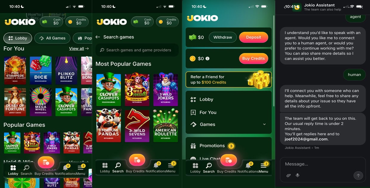 Jokio UX