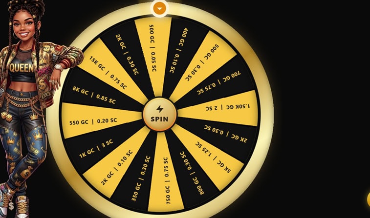 Lady Lucka Wheel Bonus