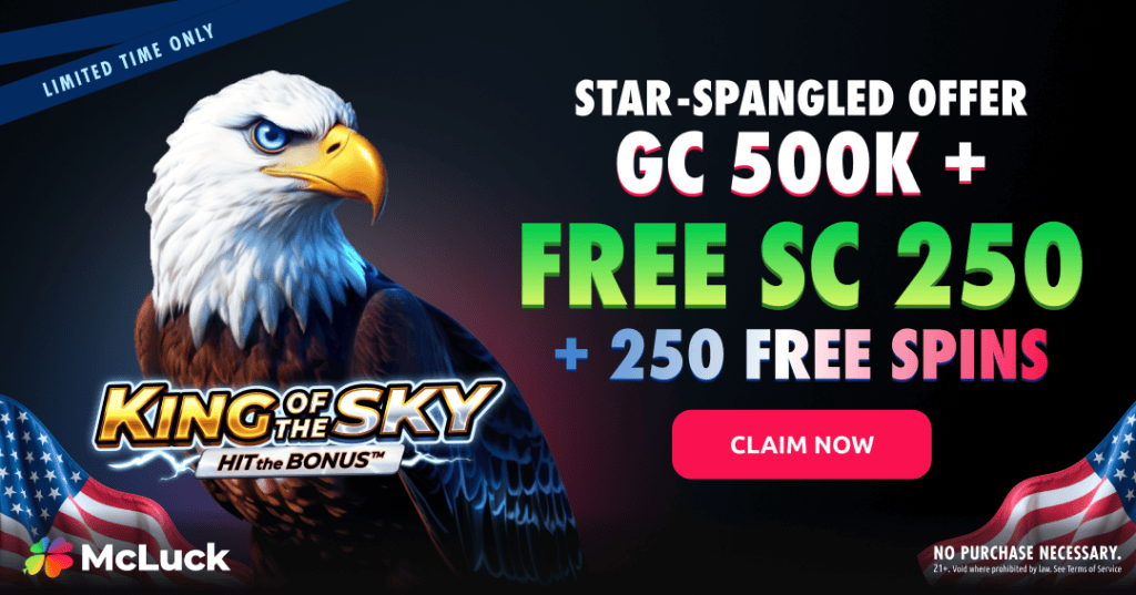 mcluck 4th of july star spangled offer