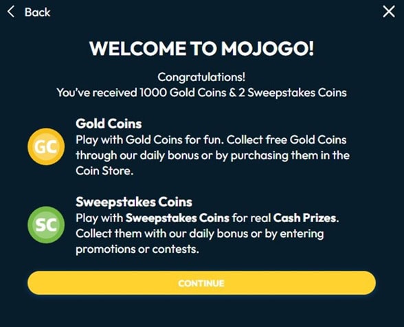 Mojogo Bonus