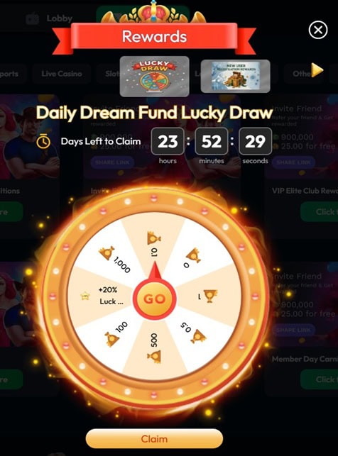 Mojogo Daily Bonus