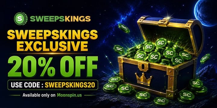 moonspin x sweepskings promo code discount