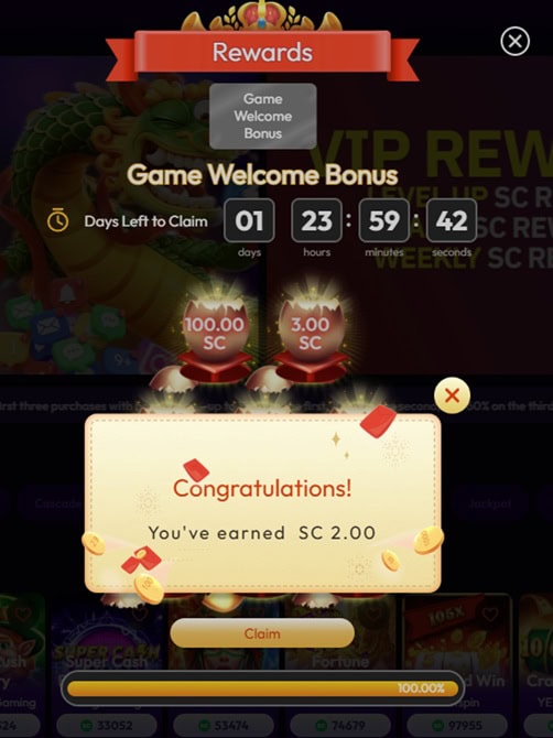 NovaSpin Rewards