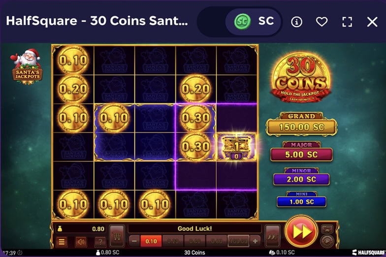 RegalCoins.us 30 Coins Slot