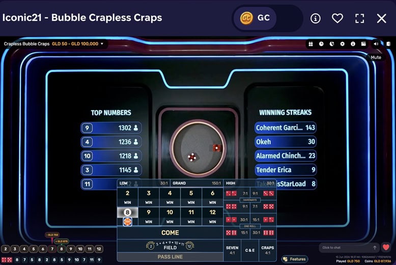 RegalCoins.us Craps