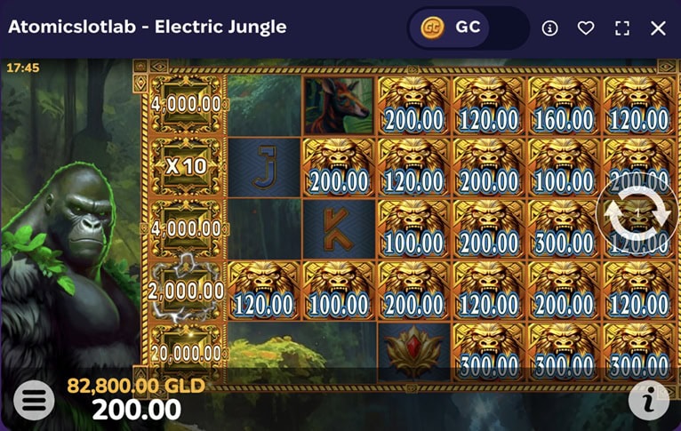 RegalCoins.us Electric Jungle Slot
