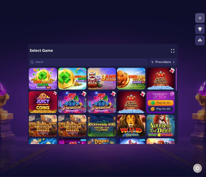 RegalCoins.us Game Filters