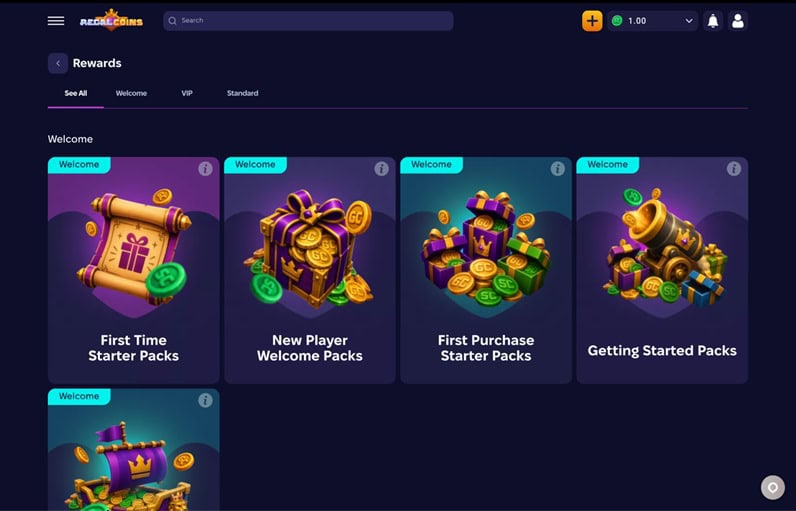 RegalCoins.us Promos