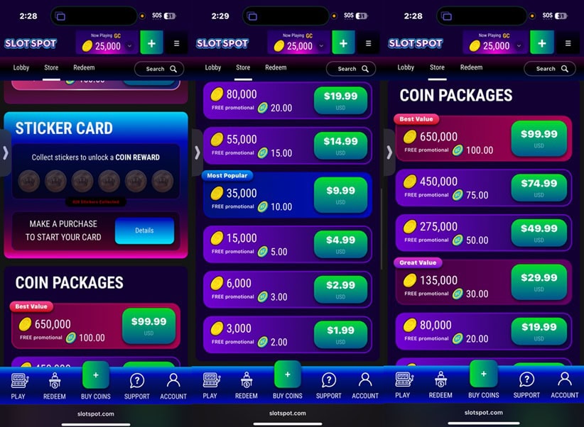 SlotSpot Banking