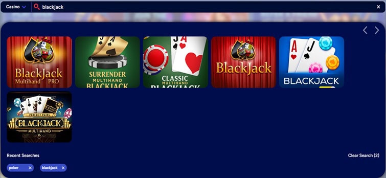 Spin4America Blackjack