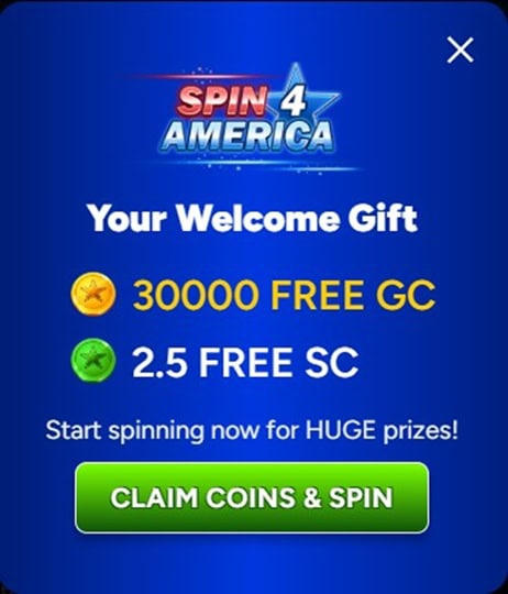 Spin4America Bonus