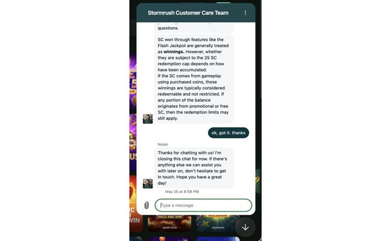 StormRush Support
