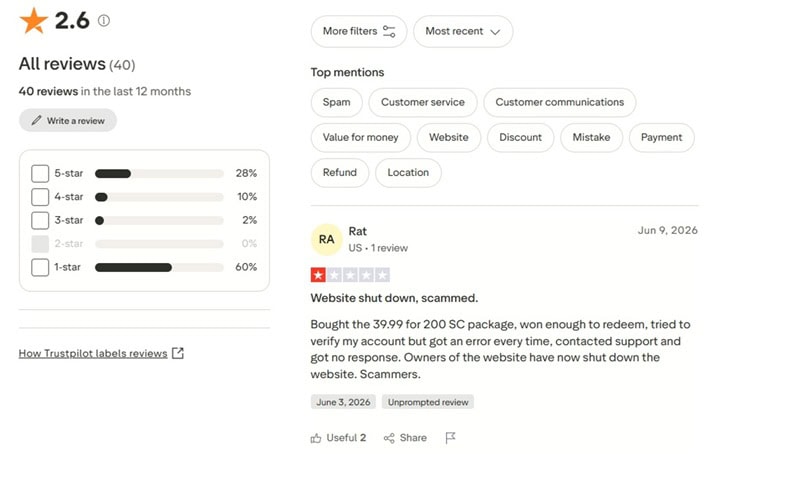 ZanZo Trustpilot