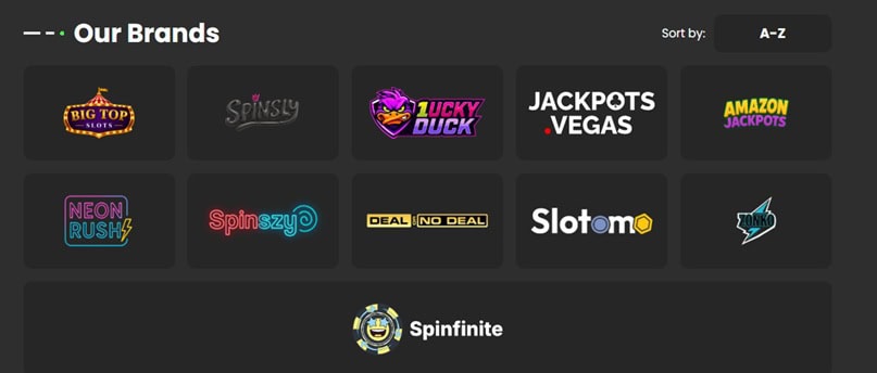 Amazon Jackpots Sister Sites