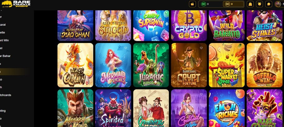 Bare Knuckle Sweeps Slots