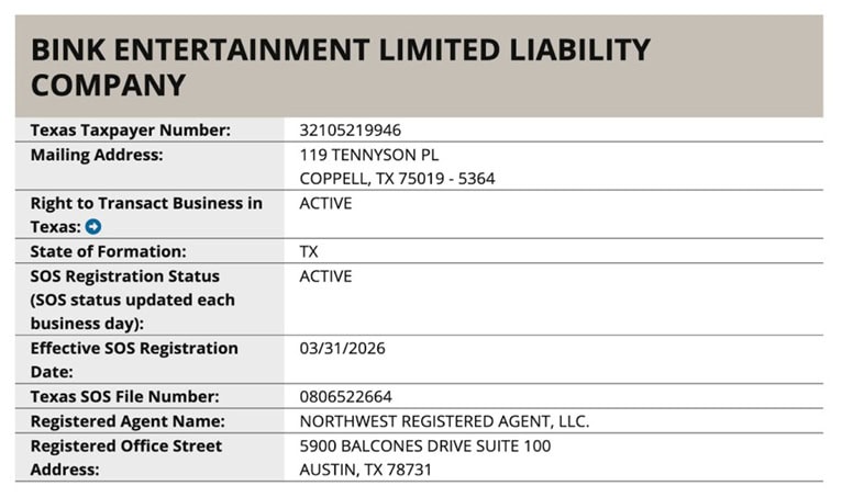 Bink Company