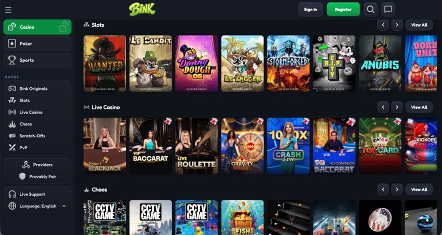 Bink Games