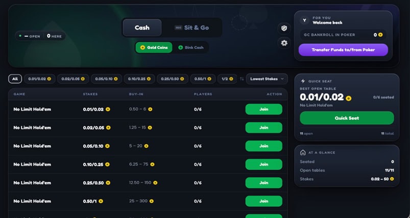 Bink Poker