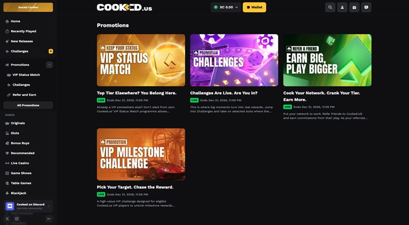 Cooked.us Promos