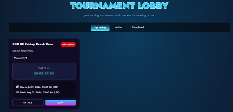 CrashDuel Tournaments