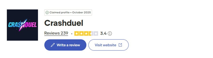 CrashDuel Trustpilot