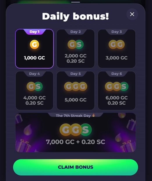GoatBet Daily Bonus