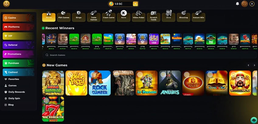 Gods N Gold UX