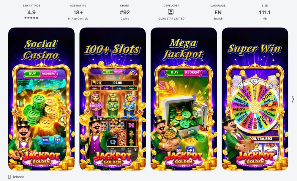 jackpot golden ios app on the apple app store