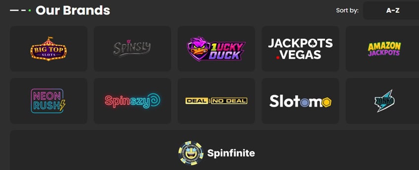 Jackpots Vegas Sister Sites