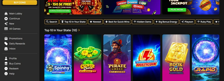 Jackpots Vegas UX