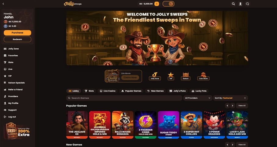 Jolly Sweeps Homepage