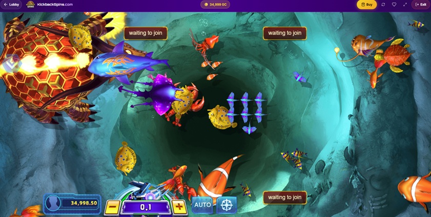 KickBack Spins Fish Game