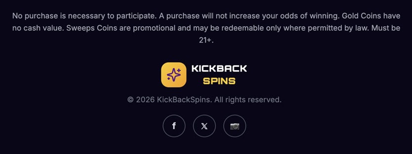 KickBack Spins Footer