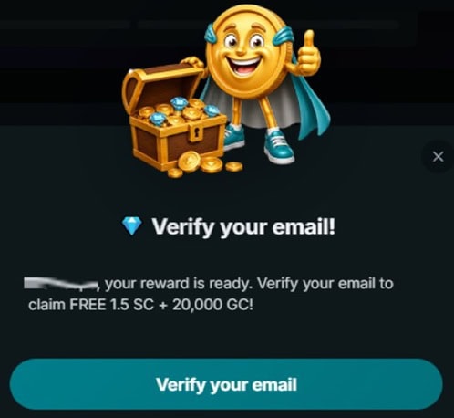 MegaPrize Email Bonus