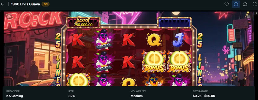 MegaPrize Slot Info