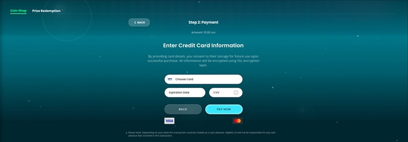 MyBets.us Banking