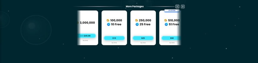 MyBets.us Packages