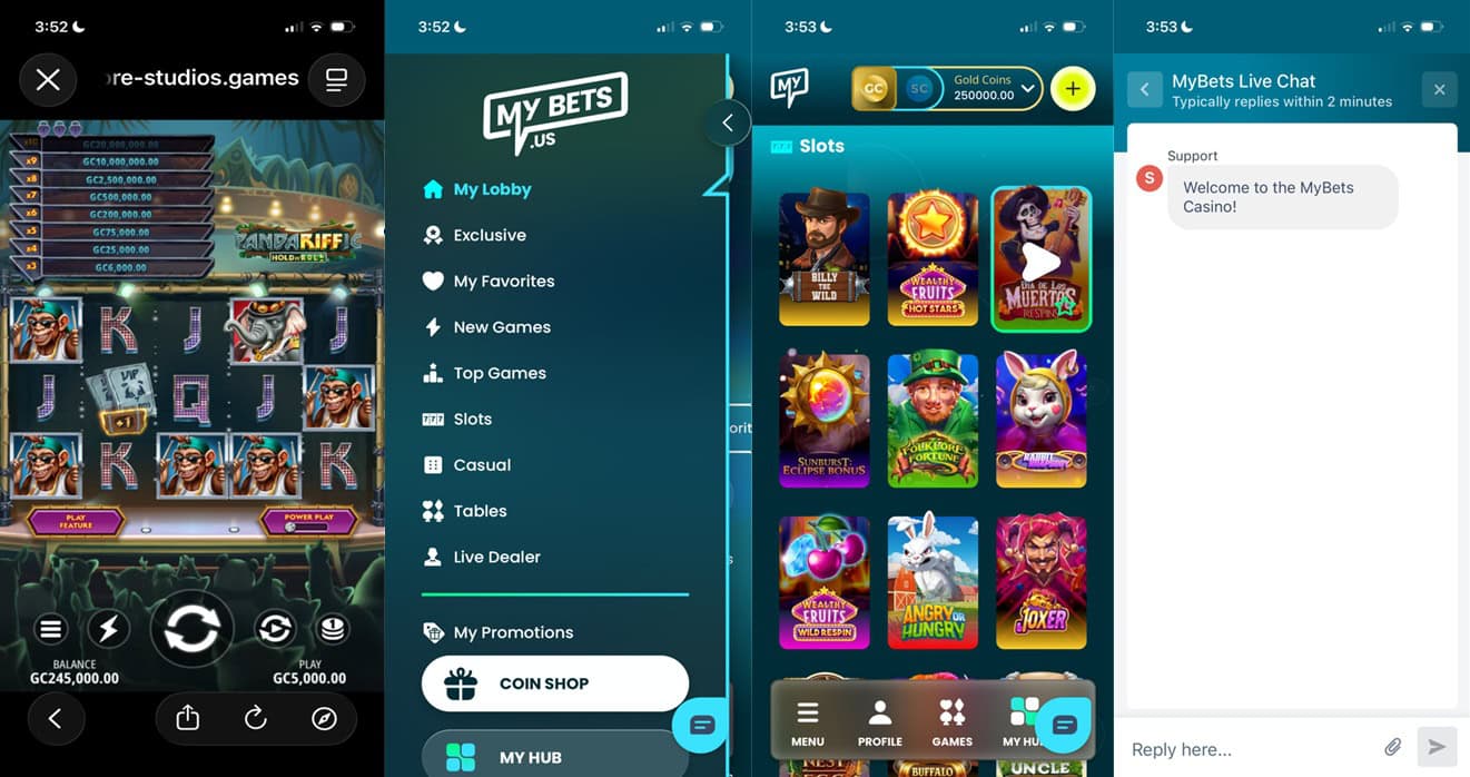 MyBets.us UX