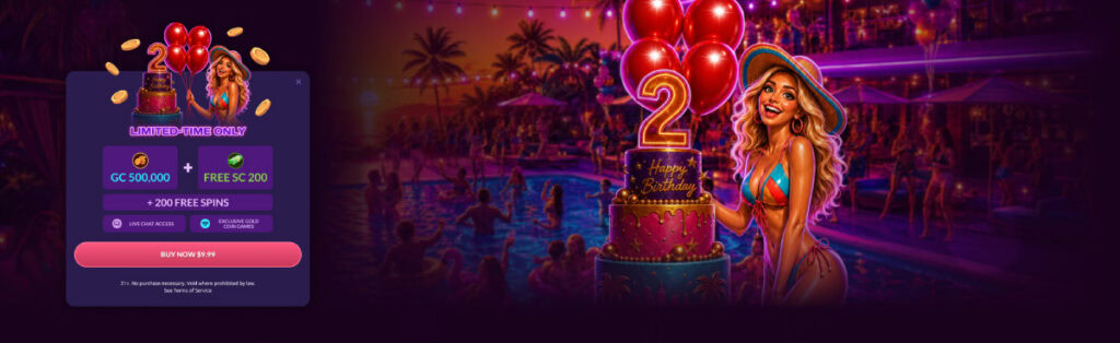 playfame 2nd birthday offer