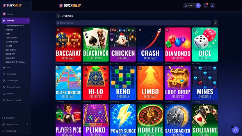 QuickMilly Originals