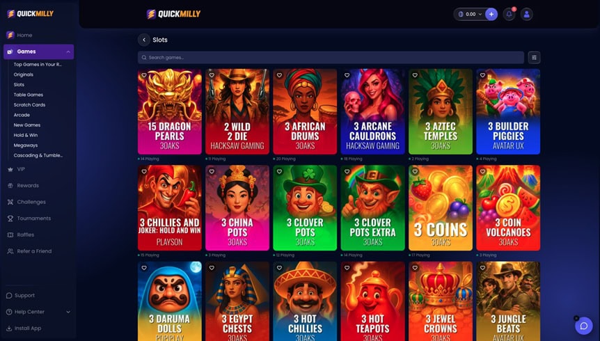 QuickMilly Slots