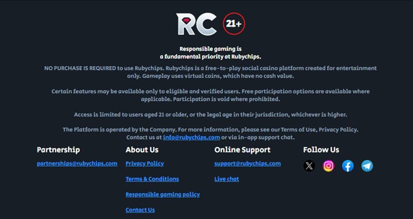 Rubychips Footer