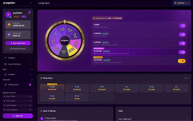 Soprize Lucky Spin
