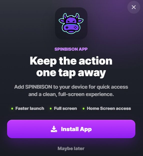 SpinBison App