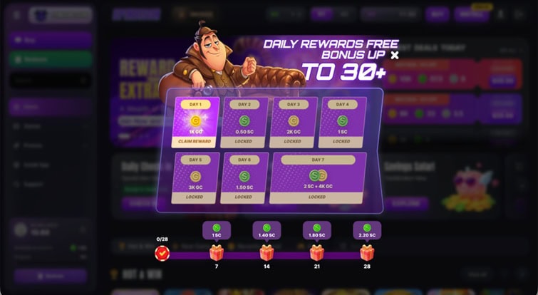 SpinBison Daily Bonus