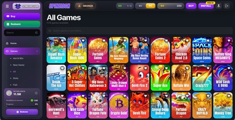 SpinBison Games