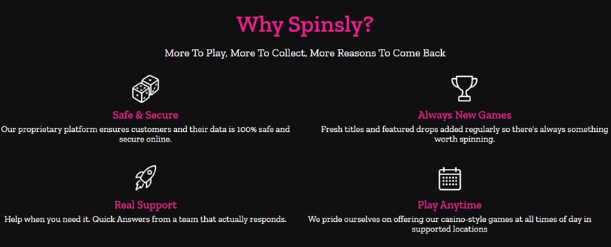 Spinsly Benefits