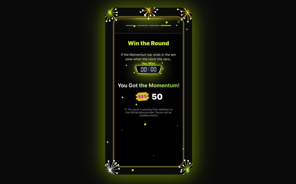 win the momentum round at thrillzz